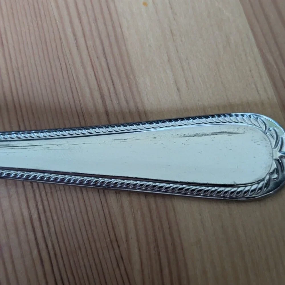 Lennox Rope Frame Pattern Flatware Forks Set Of Six - Picture 4 of 5